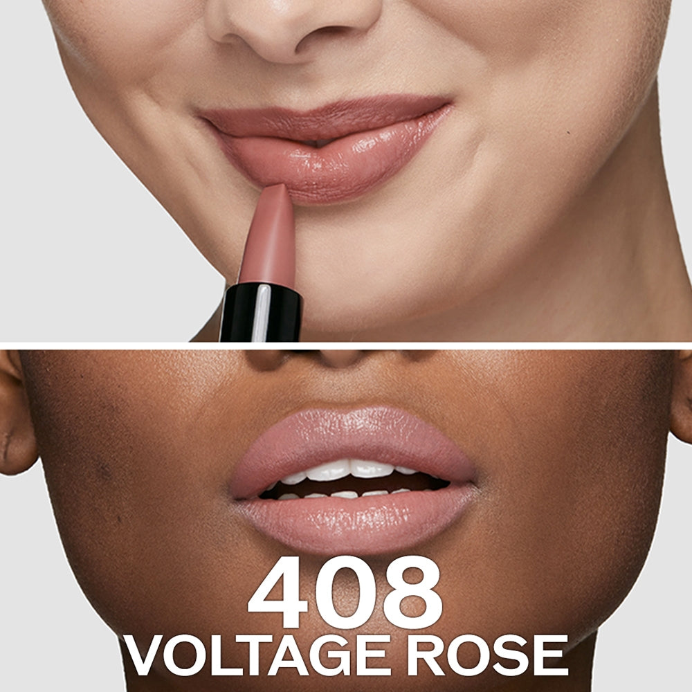 Shiseido TechnoSatin Gel Lipstick 408 Voltage Rose-3