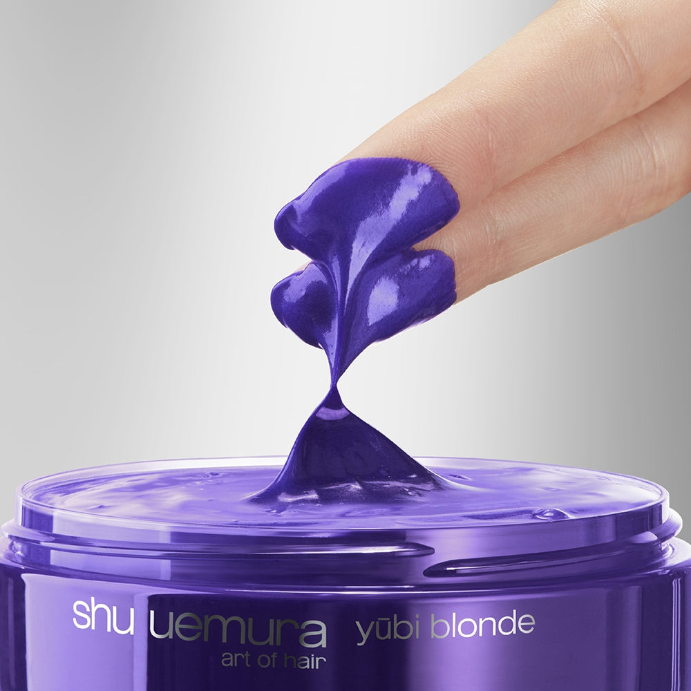 Shu Uemura Yubi Blonde Anti-brass Purple Balm-3