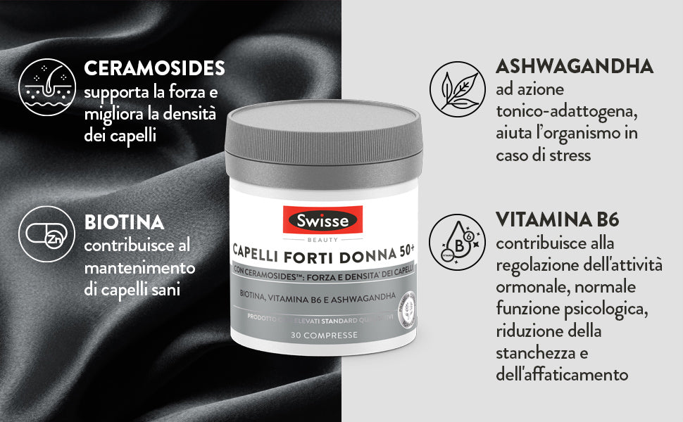 Swisse Capelli Forti Donna 50+-5