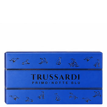 TRUSSARDI Primo Notte Blu Eau De Parfum + Shampoo & Shower Gel + Beauty Bag Set 