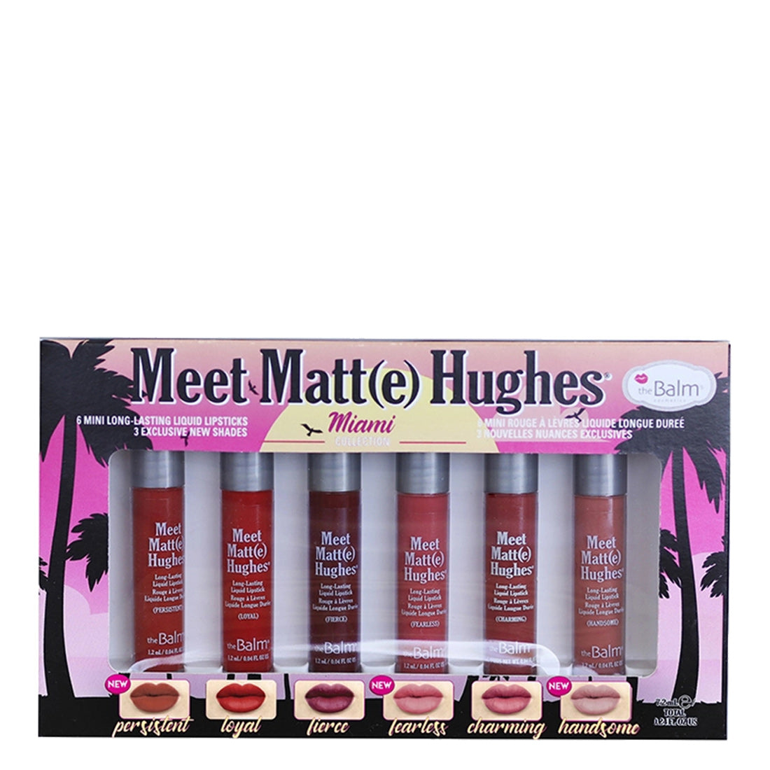 The Balm Meet Matte Hughes Mini Kit Miami