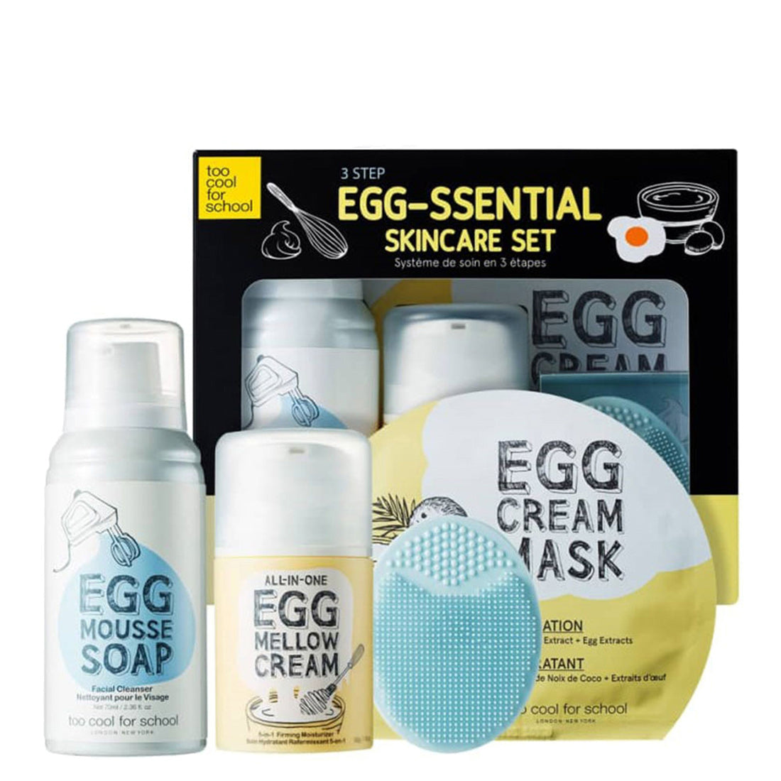 Too Cool For School Egg-ssential Skincare Set
