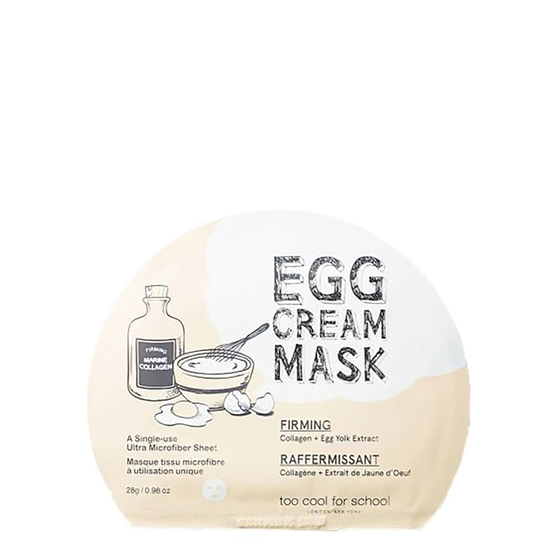 Too Cool For School Egg Cream Mask Firming