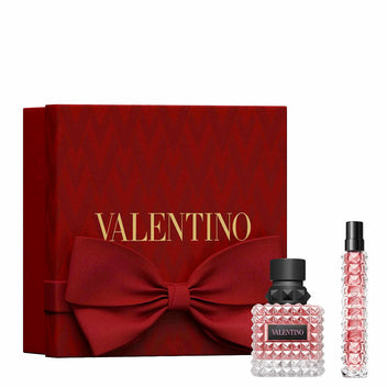 VALENTINO Born In Roma Donna Pink Eau De Parfum + Travel Spray Set 
