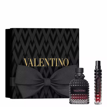 VALENTINO Born In Roma Uomo Intense Eau De Parfum + Travel Spray Set 