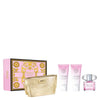 VERSACE Bright Crystal Eau De Toilette + Shower Gel + Body Lotion + Pochette Set  4 pz
