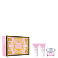 VERSACE Bright Crystal Eau De Toilette + Shower Gel + Body Lotion Set 