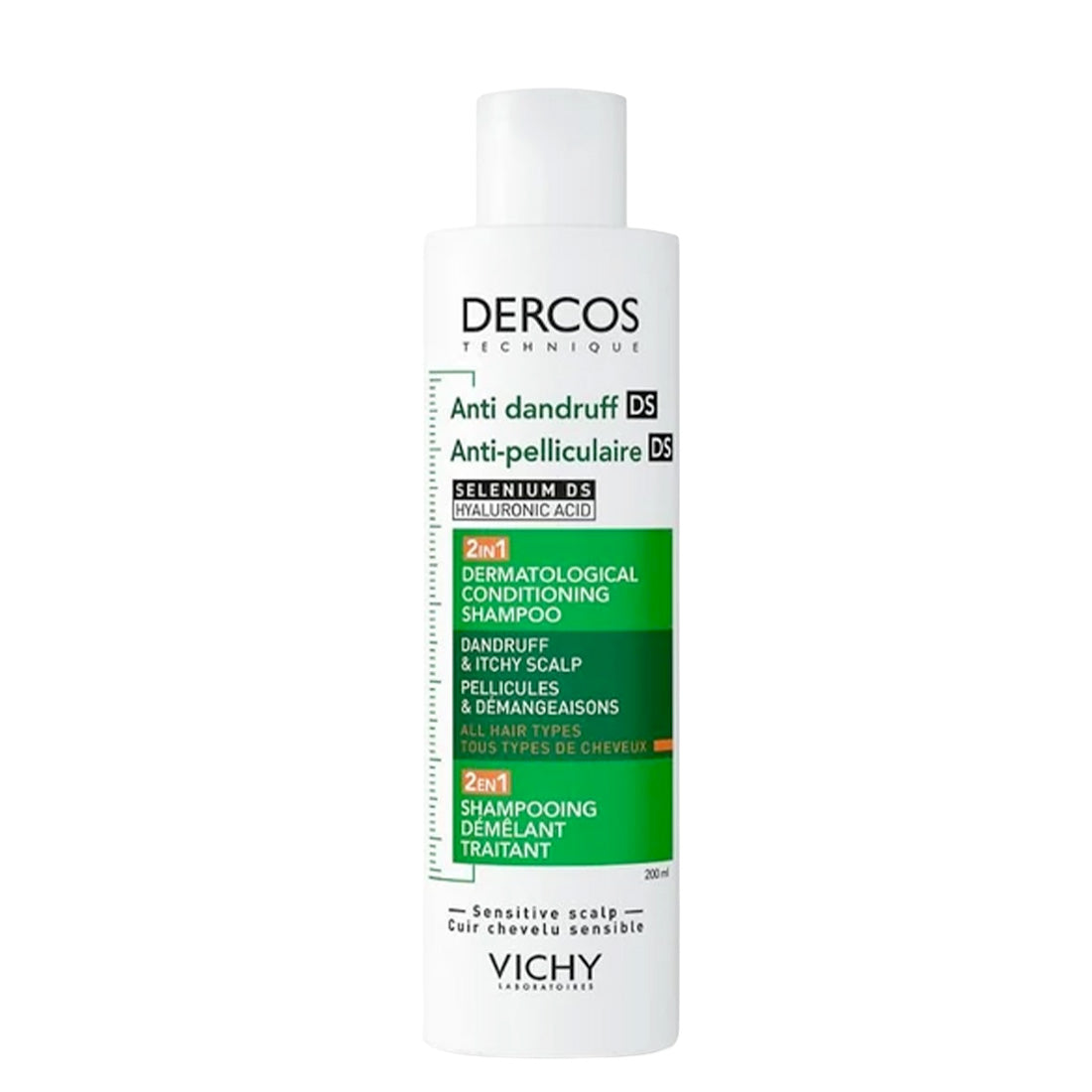 VICHY Dercos Shampoo Anti-Forfora 2In1 Capelli Secchi 200Ml 