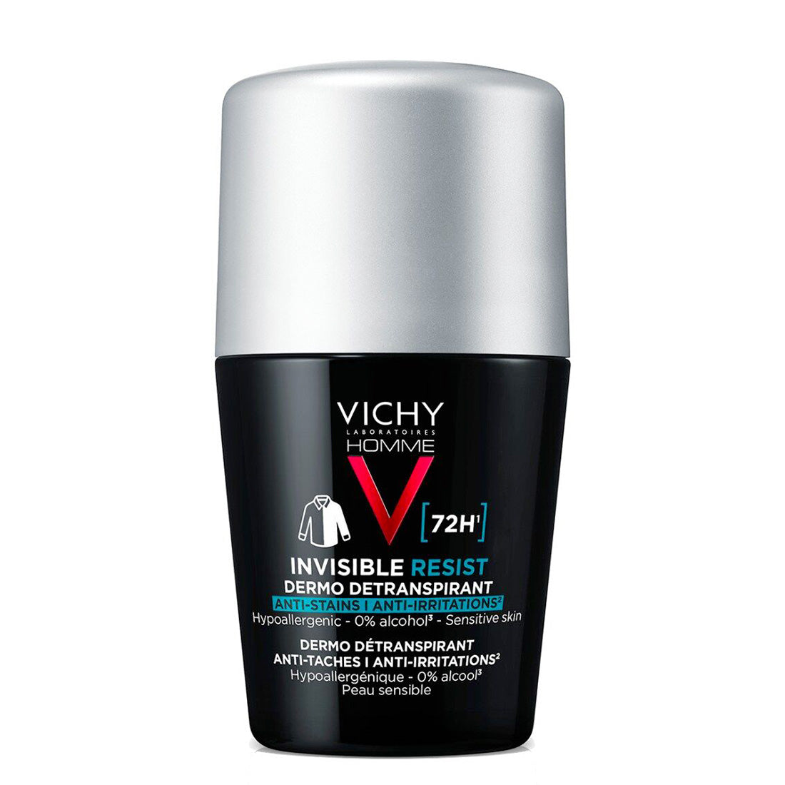 VICHY Homme Roll-On 72H Invisible 