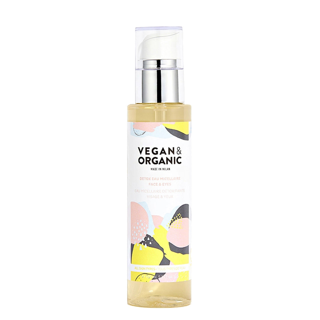 Vegan&Organic Detox Eau Micellaire Face & Eyes All Skin Types