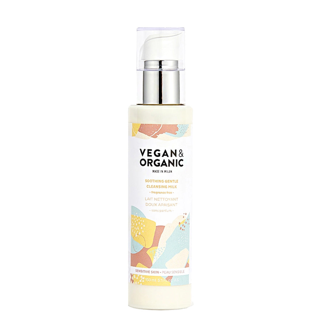 Vegan&Organic Soothing Gentle Cleansing Milk Sensitive Skin
