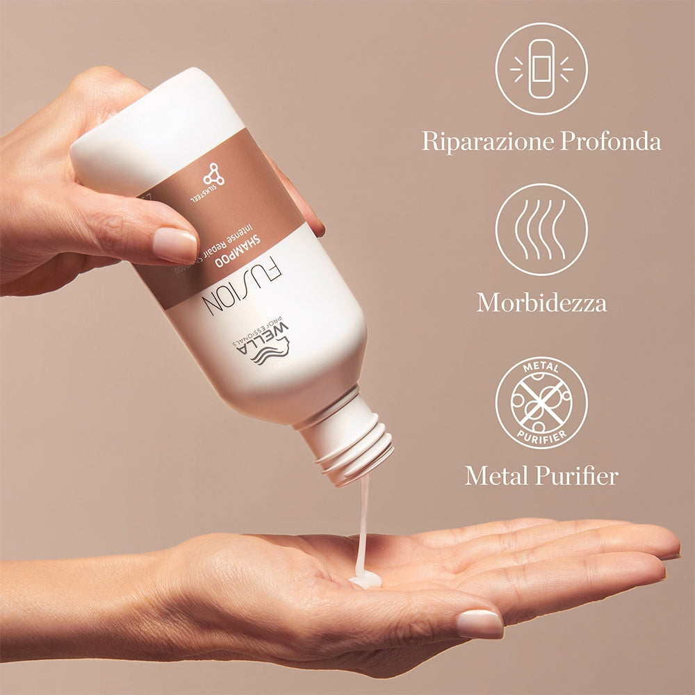 Wella Professionals Fusion Intense Repair Shampoo-6