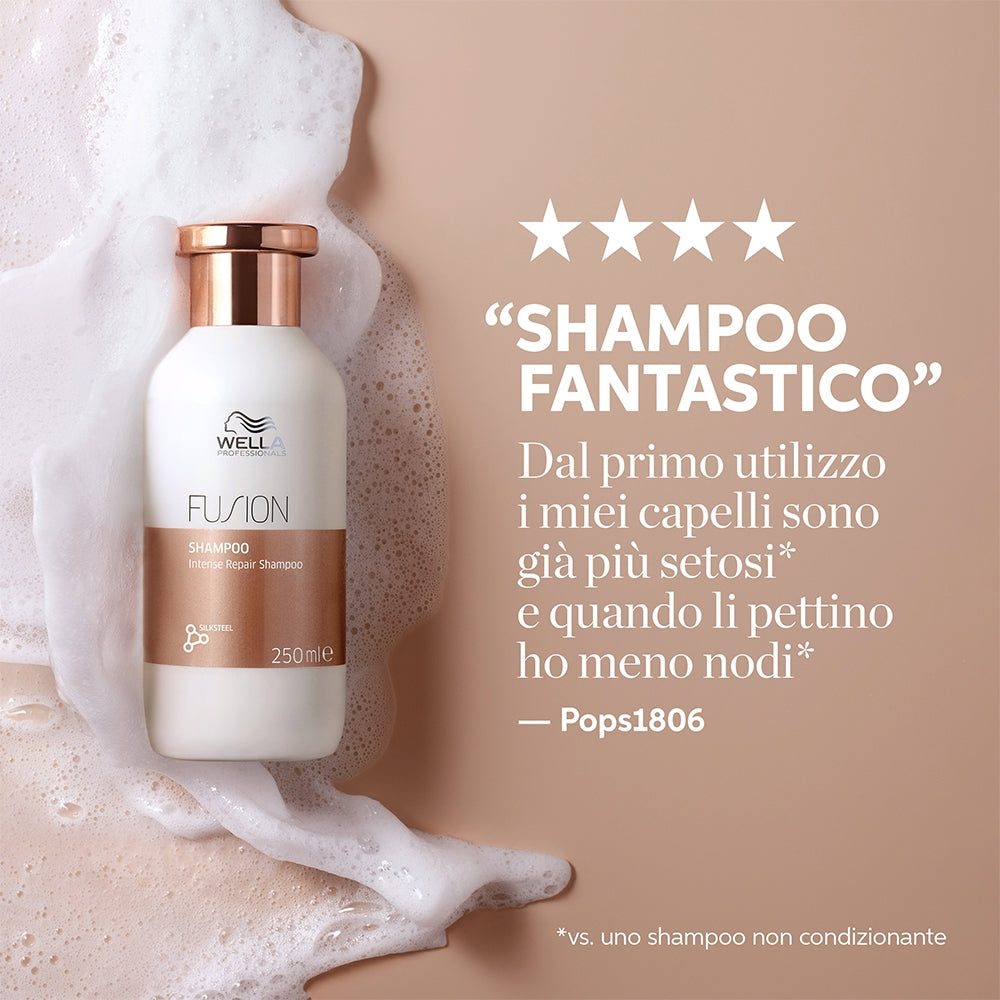 Wella Professionals Fusion Intense Repair Shampoo-7