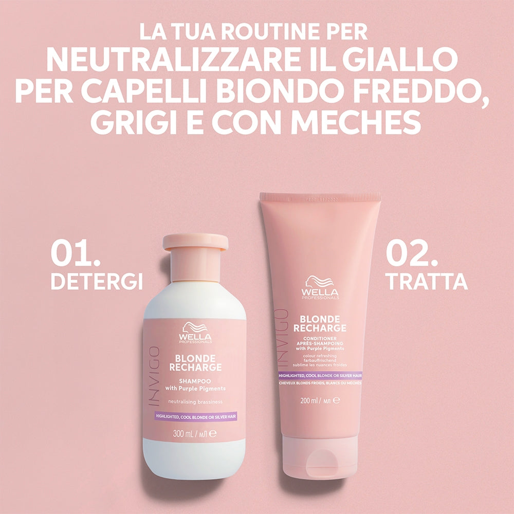 Wella Professionals Invigo Blonde Recharge Conditioner-3