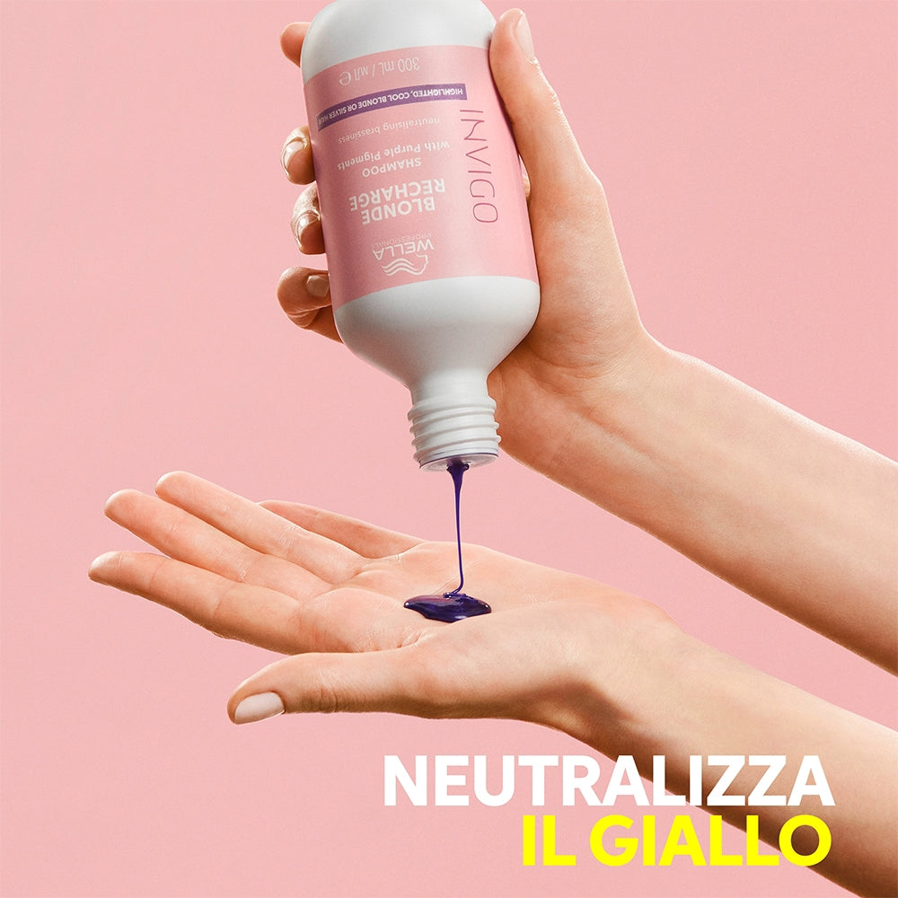 Wella Professionals Invigo Blonde Recharge Shampoo-3