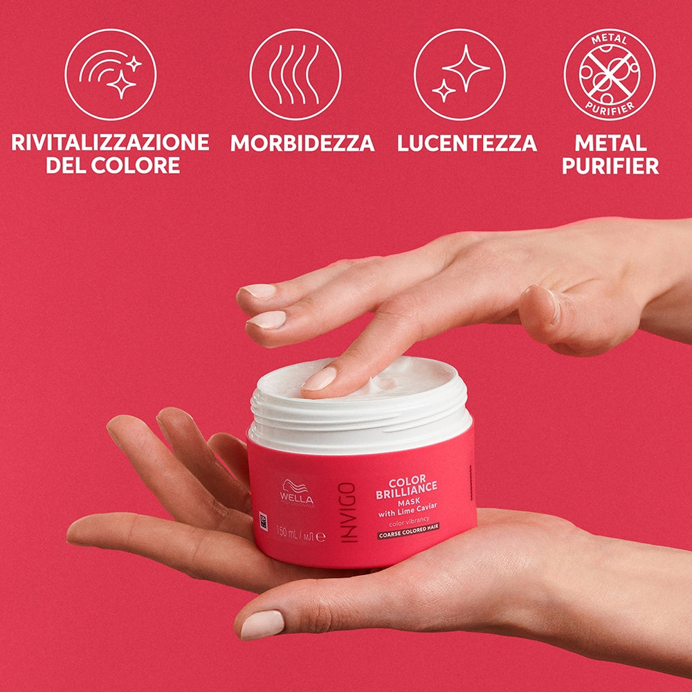 Wella Professionals Invigo Color Brilliance Mask Coarse Hair-14