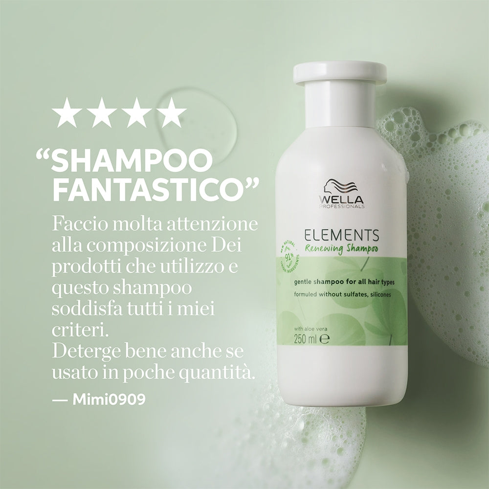 Wella Professionals New Elements Renewing Shampoo-4