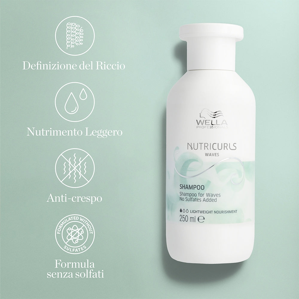 Wella Professionals Nutricurls Shampoo For Waves-2