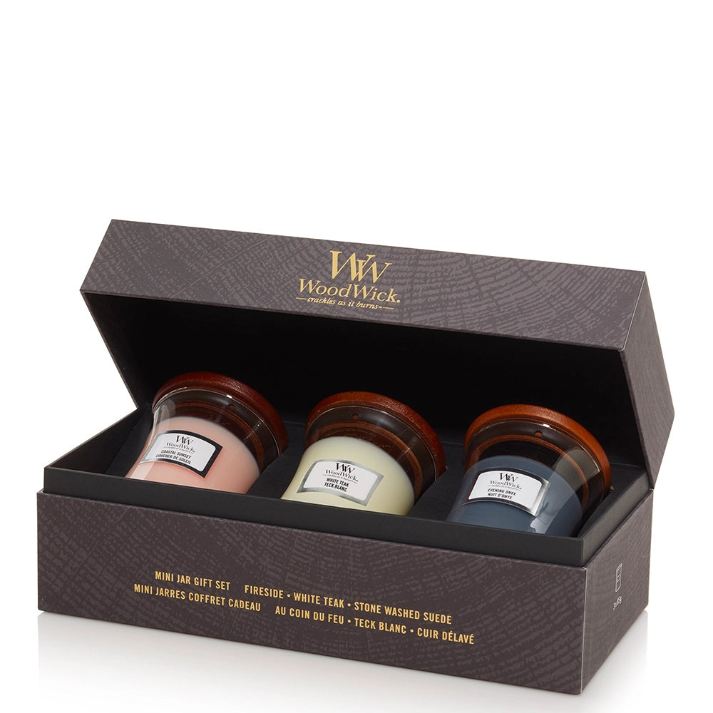 Woodwick 3 Mini Floral Set