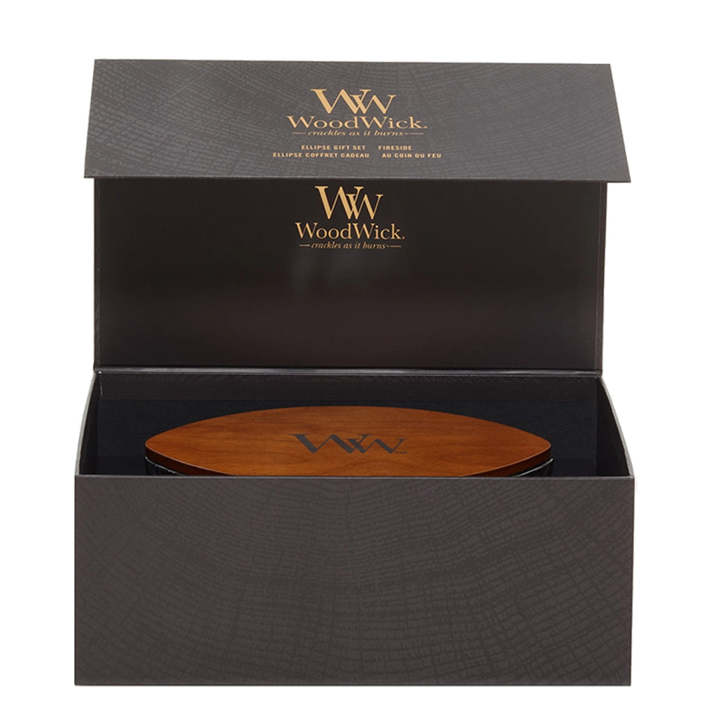 Woodwick Ellipse Gift Set Fireside