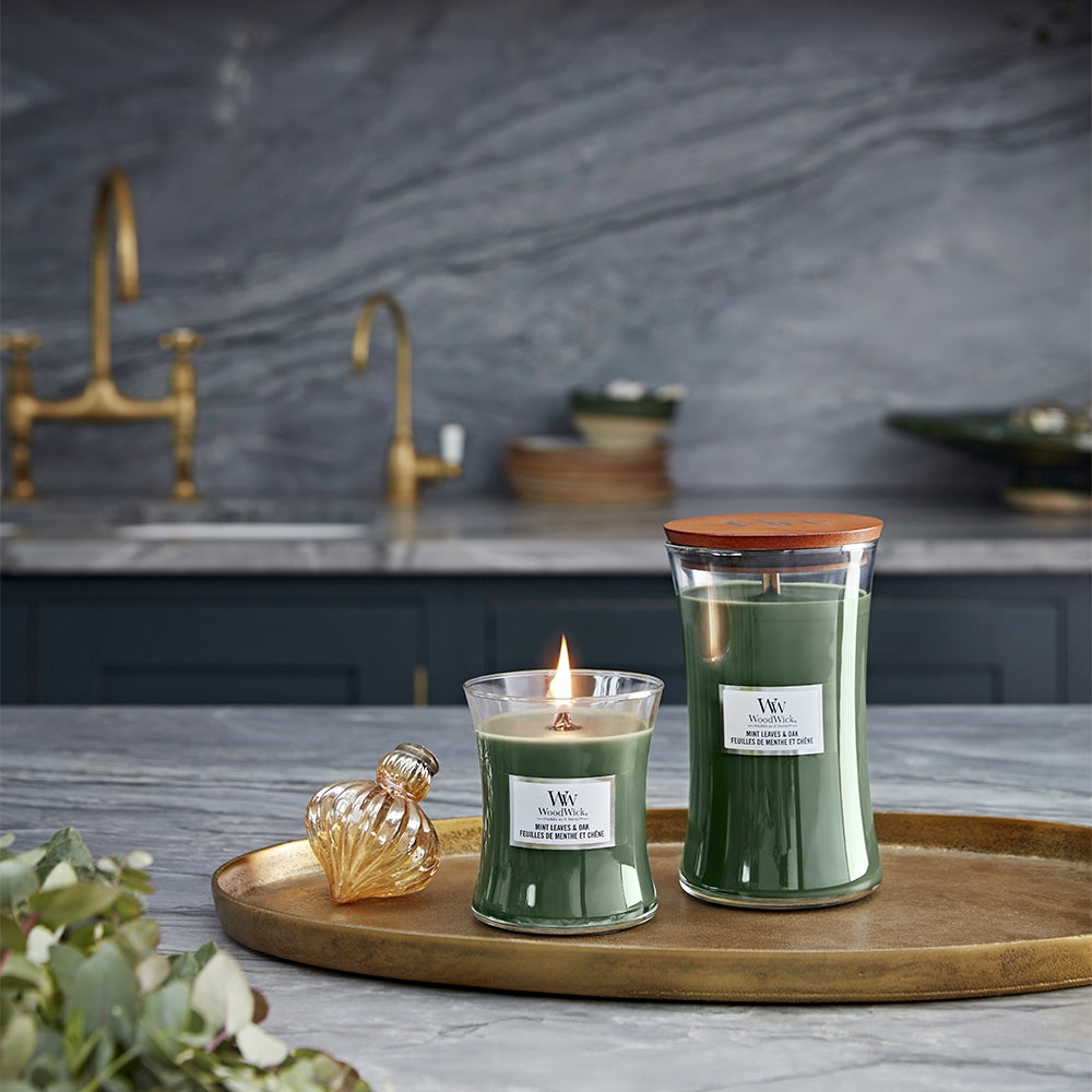 Woodwick Mint Leaves & Oak-4