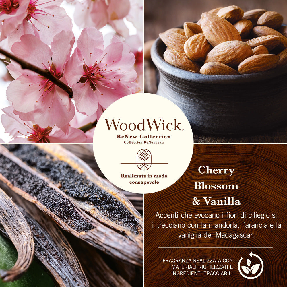 Woodwick ReNew Cherry Blossom & Vanilla-2