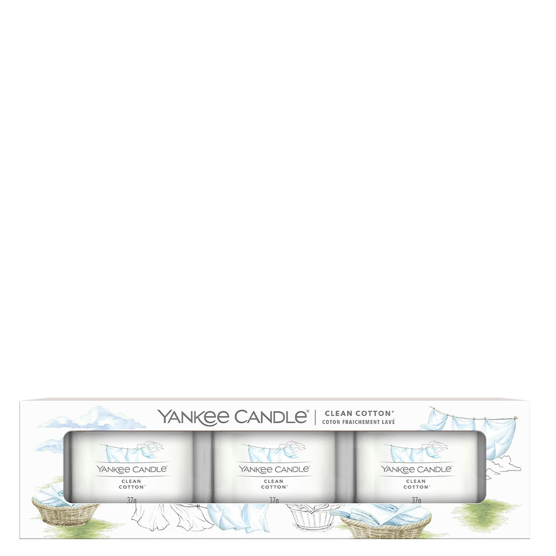 YANKEE CANDLE Clean Cotton 