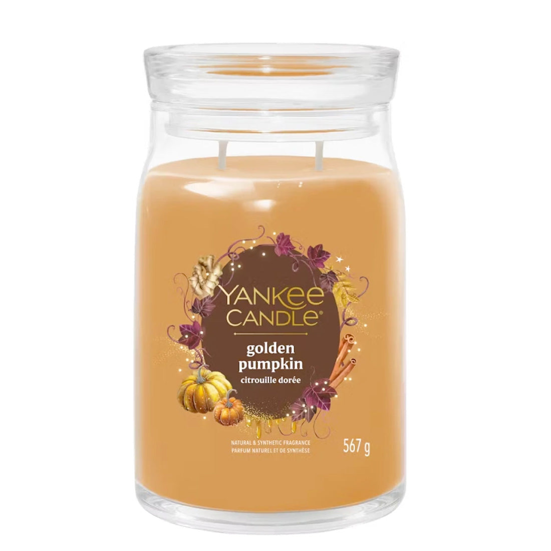 YANKEE CANDLE Golden Pumkin 