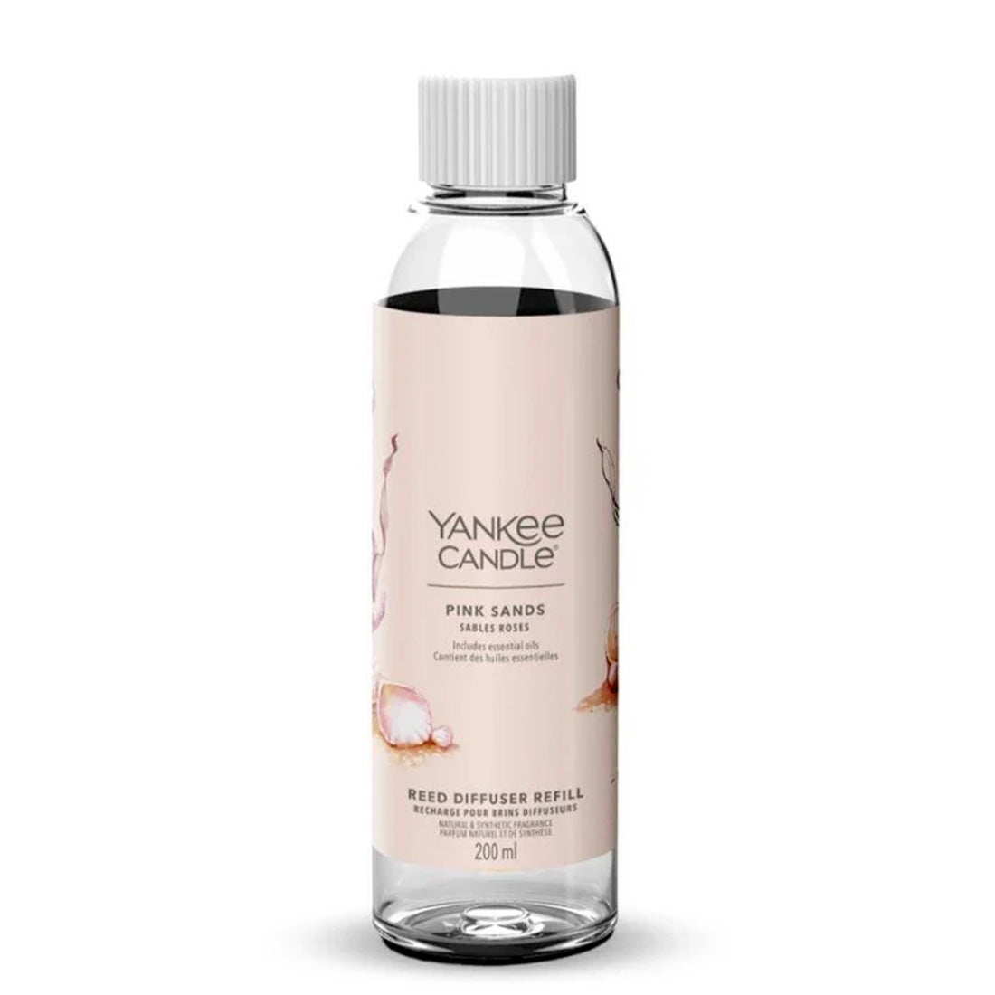YANKEE CANDLE Signature Diffusore A Bastoncini Ricarica Pink Sands 