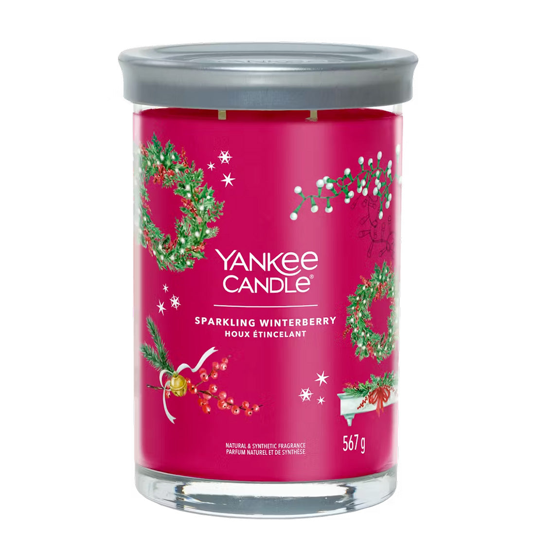 YANKEE CANDLE Sparkling Winterberry 