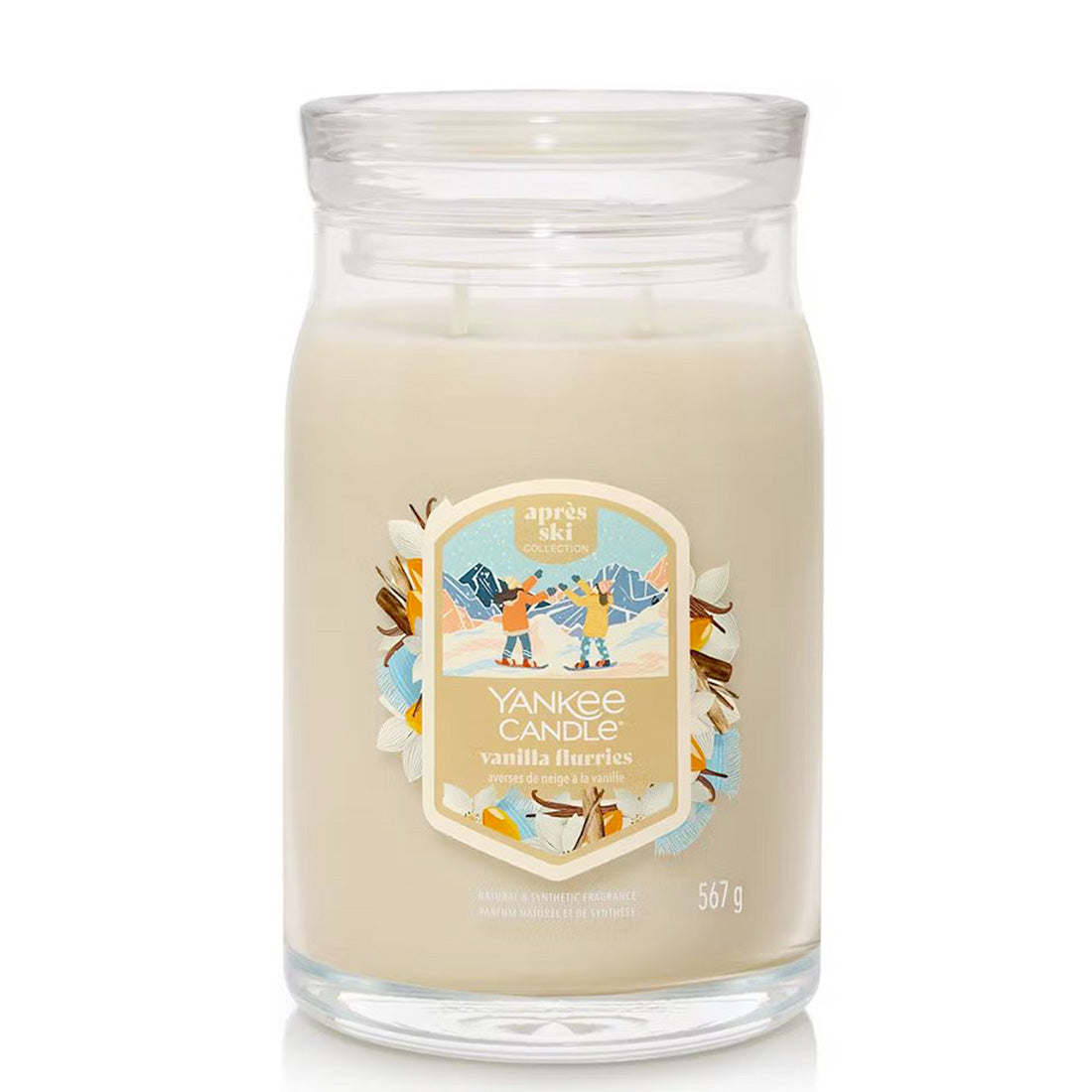YANKEE CANDLE Vanilla Flurries 