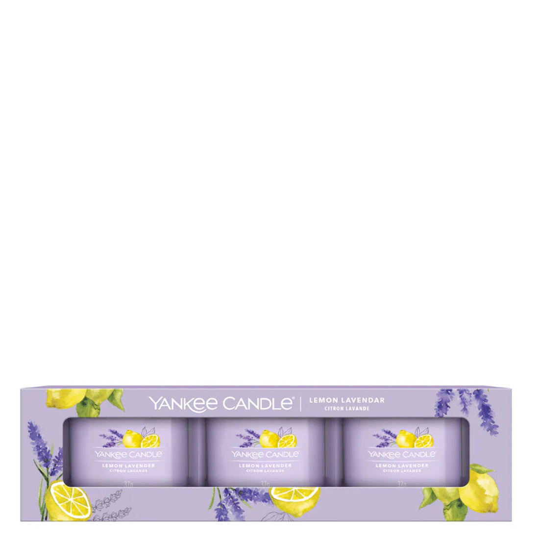 YANKEE CANDLE Votive Lemon Lavender 