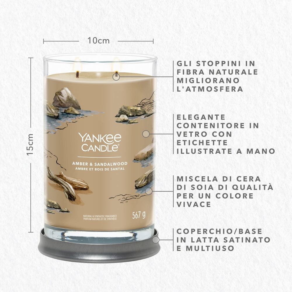 Yankee Candle Amber & Sandalwood Signature Tumbler-3