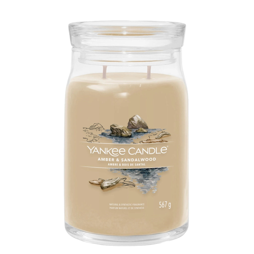 Yankee Candle Amber & Sandalwood Signature