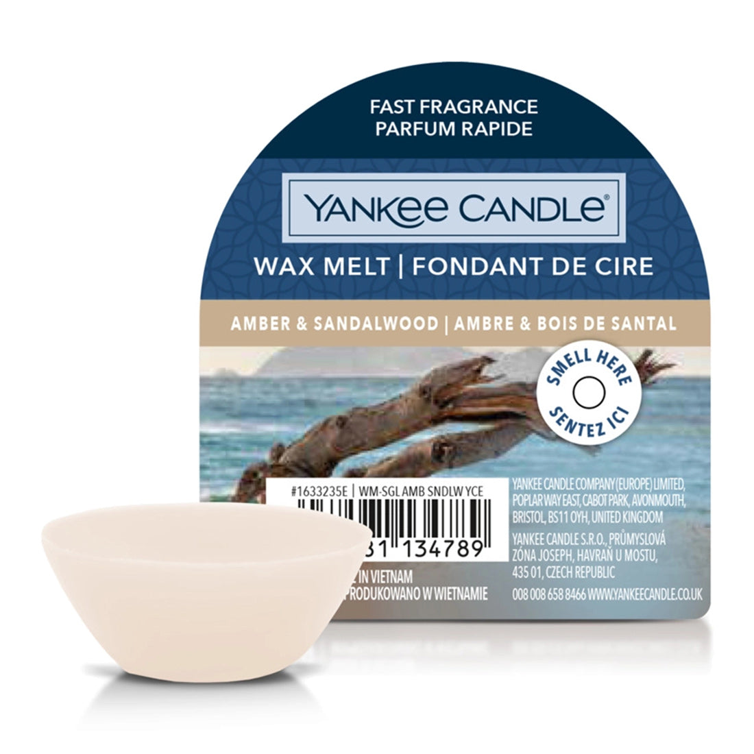 Yankee Candle Amber & Sandalwood