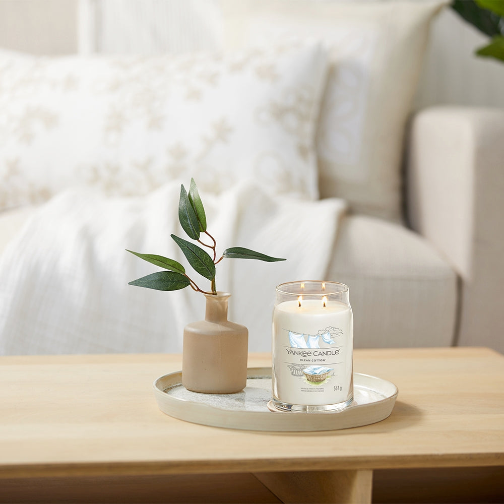 Yankee Candle Clean Cotton Signature-6