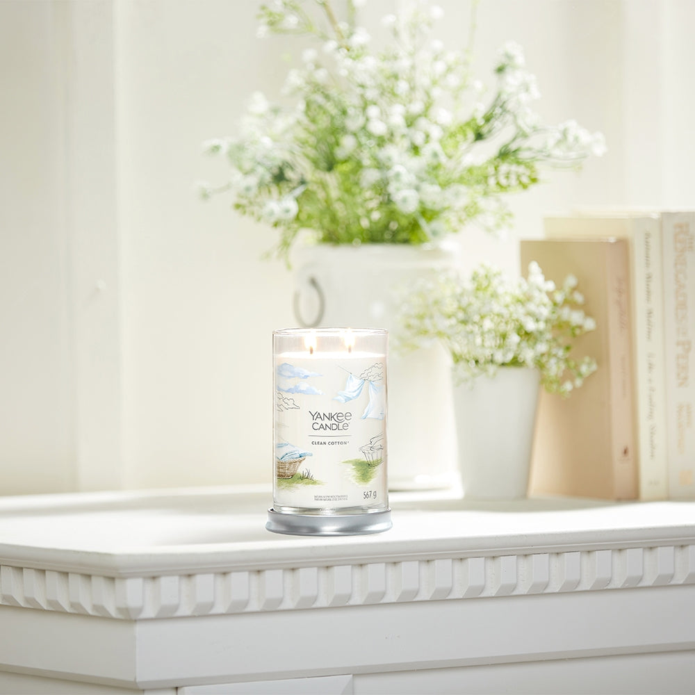 Yankee Candle Clean Cotton Signature Tumbler-5