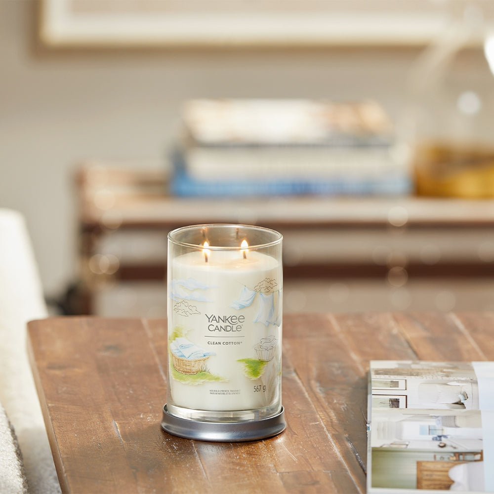 Yankee Candle Clean Cotton Signature Tumbler-6