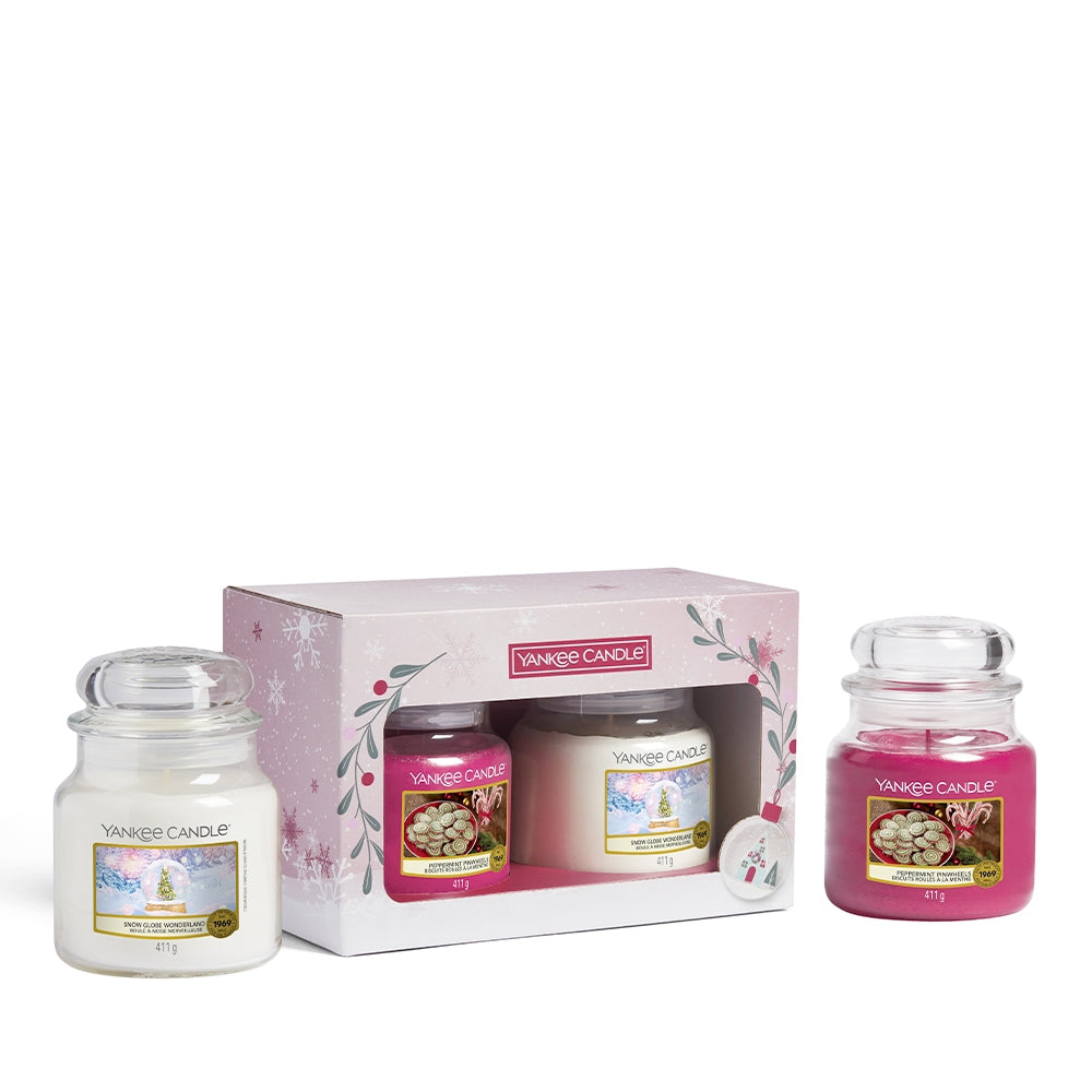 Yankee Candle Confezione 2 Giare Medie Snow Globe Wonderland-3