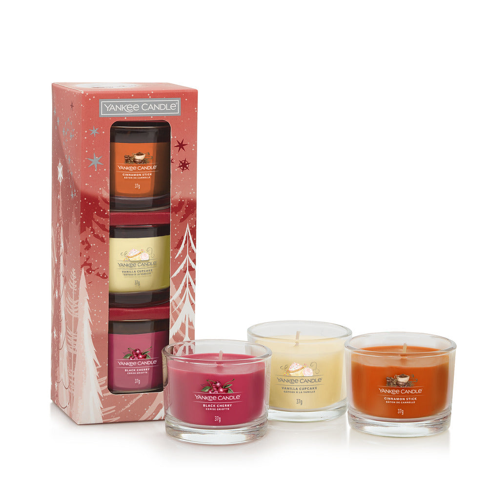 Yankee Candle Confezione 3 Candele Votive In Vetro-2