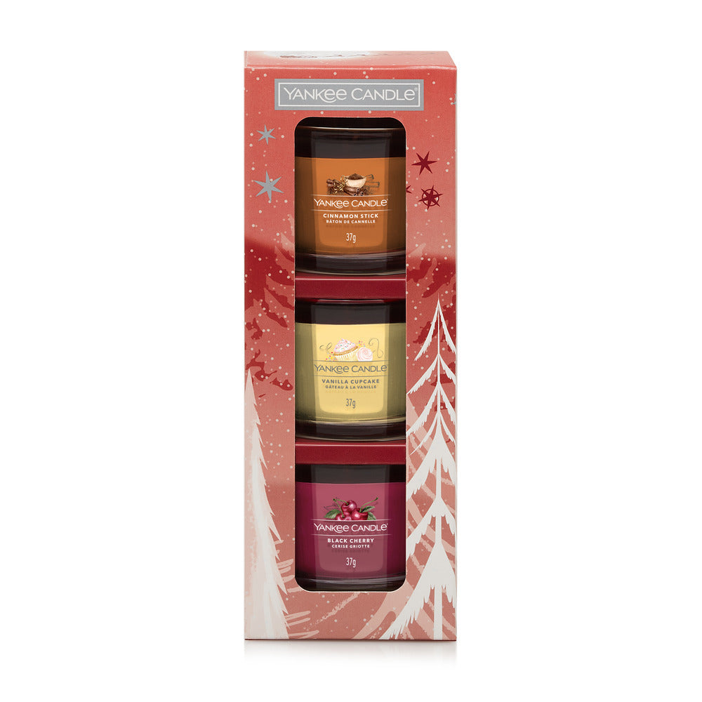 Yankee Candle Confezione 3 Candele Votive In Vetro-3