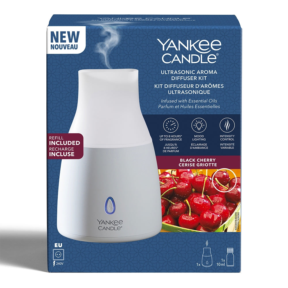 Yankee Candle Diffusore di fragranza ad ultrasuoni Kt Base Black Cherry-3