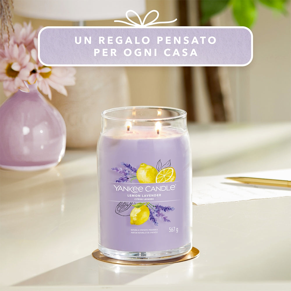 Yankee Candle Lemon Lavender Signature-8