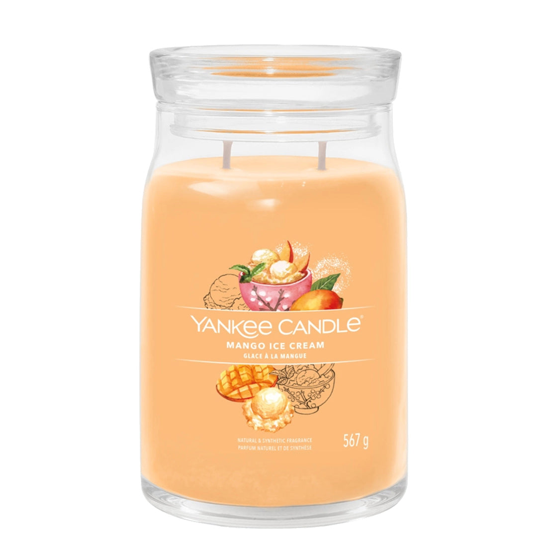 Yankee Candle Mango Ice Cream Signature