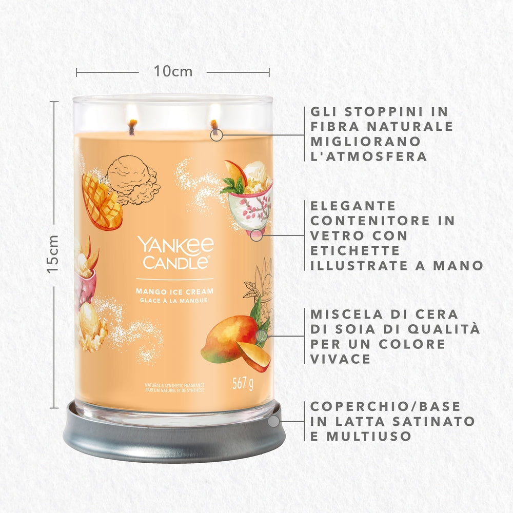 Yankee Candle Mango Ice Cream Signature Tumbler-2