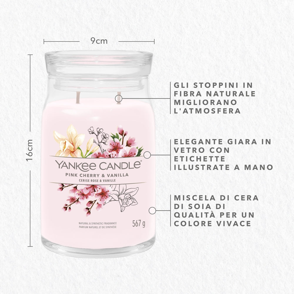 Yankee Candle Pink Cherry & Vanilla Signature-2