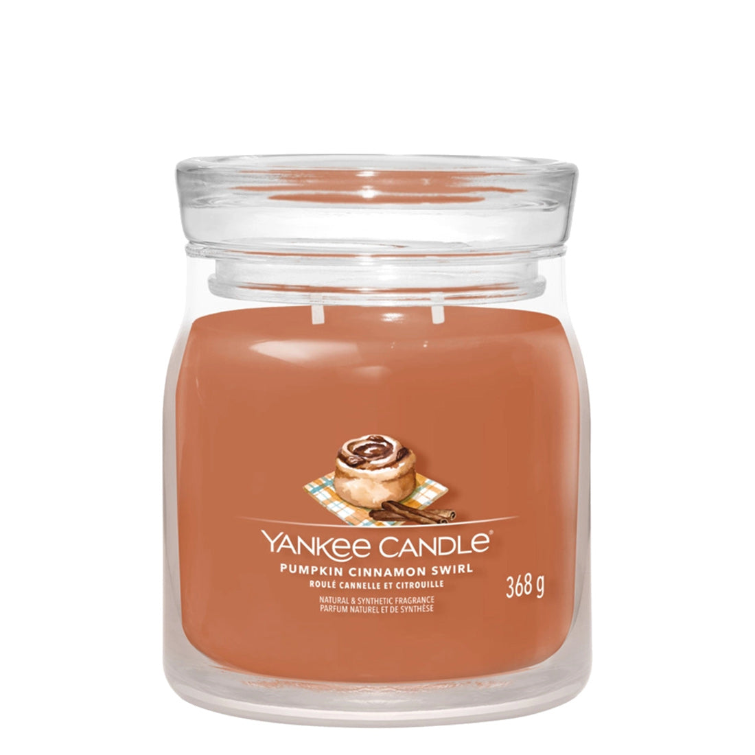 Yankee Candle Pumpkin Cinnamon Swirl