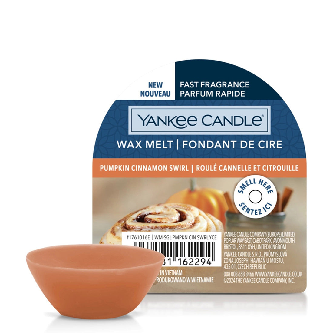 Yankee Candle Pumpkin Cinnamon Swirl