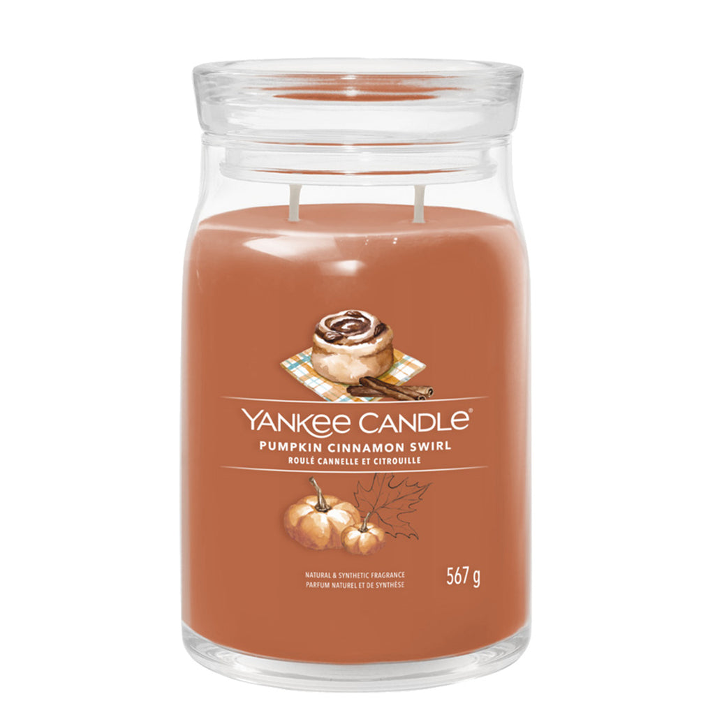 Yankee Candle Pumpkin Cinnamon Swirl