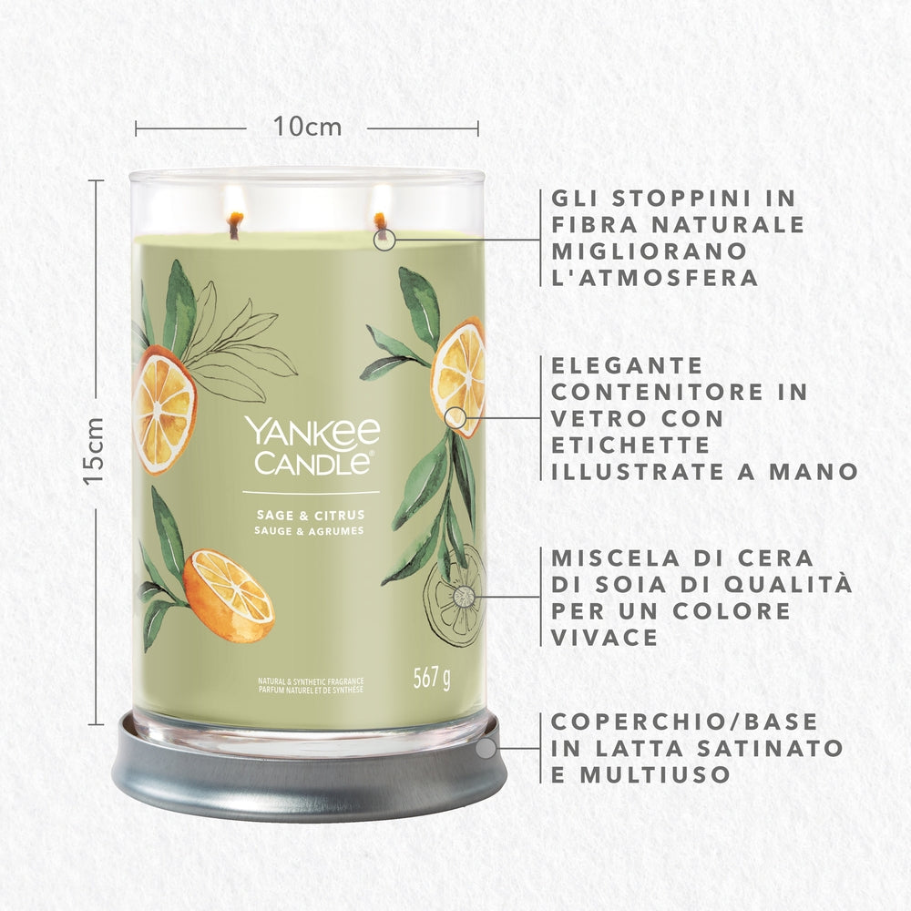 Yankee Candle Sage & Citrus Signature Tumbler-2